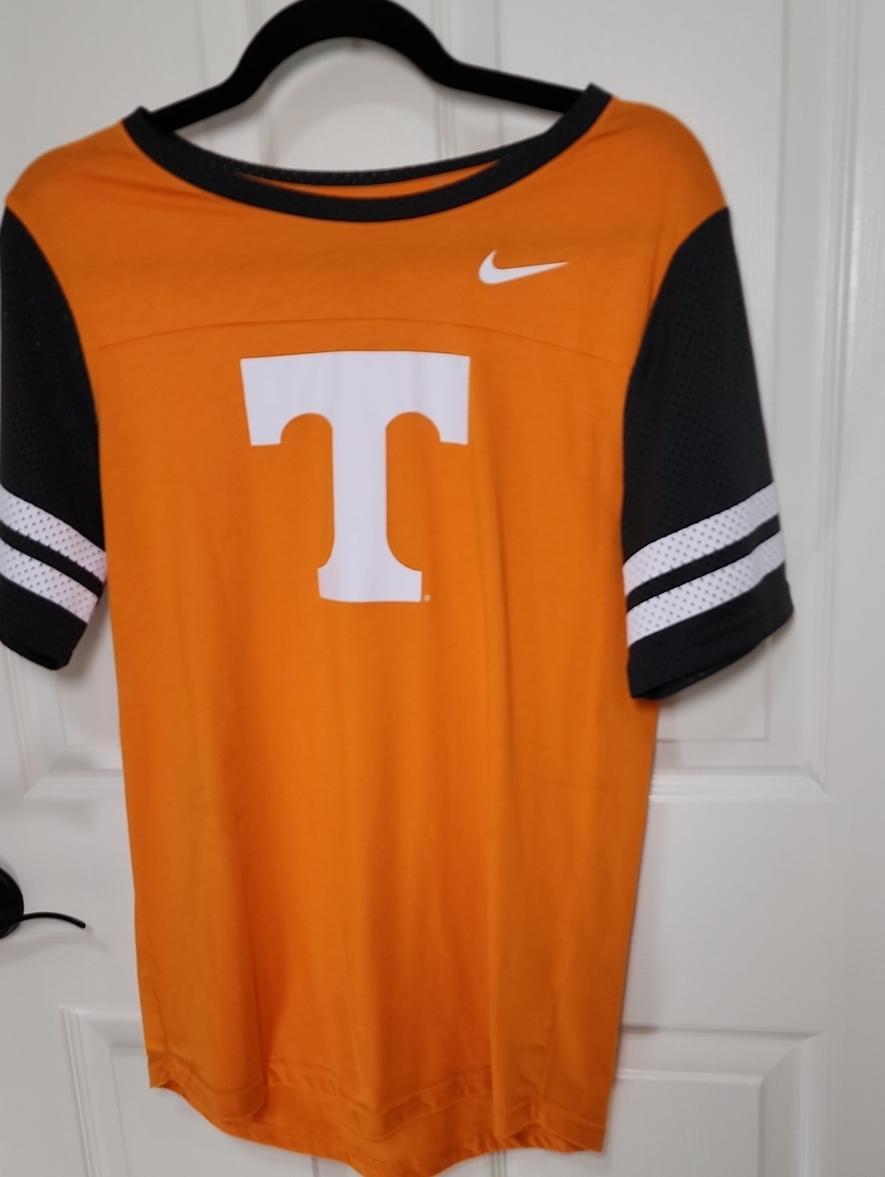 Nike Orange and Black Tennessee 'T' Athletic Tee